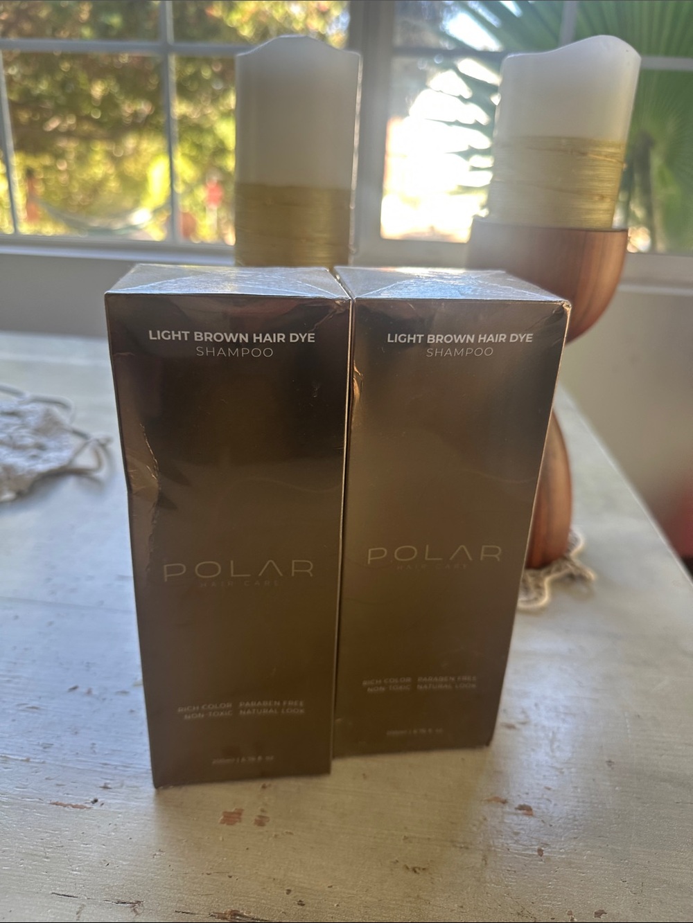 2-Polar Hair Care Light Brown Hair Dye Shampoos